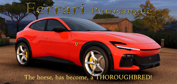 The Ferrari Purosangue